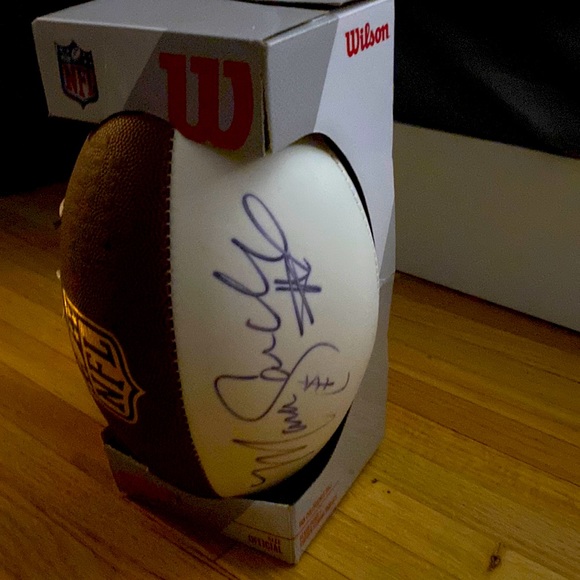Wilson Other - New in box wilson autographed football mark sanchez